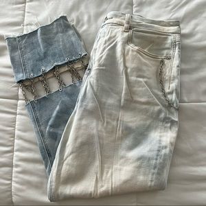 chain mail jeans